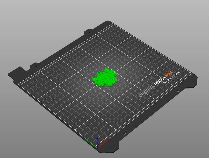 Móc khóa Axolotl 3D đáng yêu - File in 3D cho người mới bắt đầu - Image 2