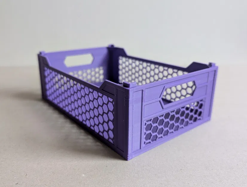 Stackable Crate Plus - Phiên bản Honeycomb (tiết kiệm vật liệu) | REMIX - Image 1