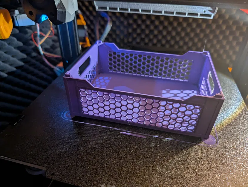 Stackable Crate Plus - Phiên bản Honeycomb (tiết kiệm vật liệu) | REMIX - Image 6