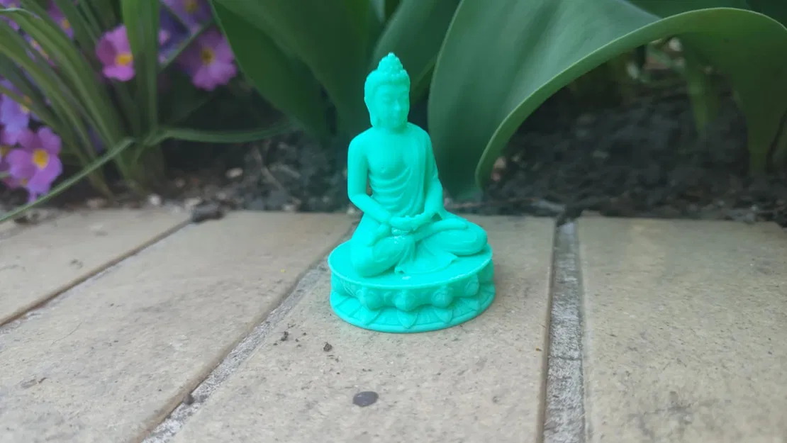 Mô hình tượng Phật ngồi thiền 12cm in 3D tinh tế - Image 2