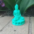 Mô hình tượng Phật ngồi thiền 12cm in 3D tinh tế - Thumbnail 2