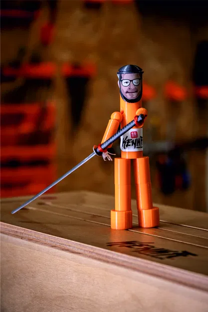 Mô hình Kenka Puppet: Nhân vật in 3D linh hoạt cho mọi người - Image 1