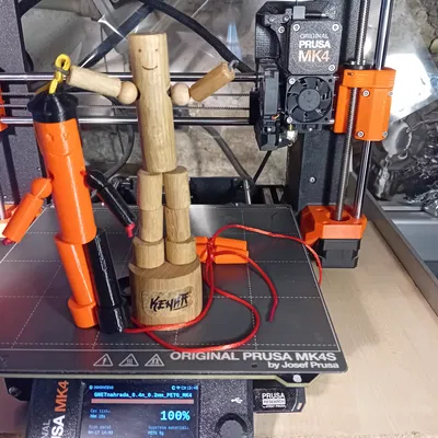 Mô hình Kenka Puppet: Nhân vật in 3D linh hoạt cho mọi người