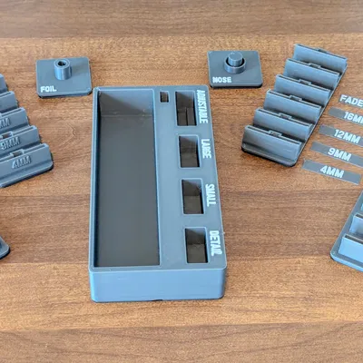 Khay Gridfinity cho tông đơ Philips Norelco Multigroom 5000/7000 series