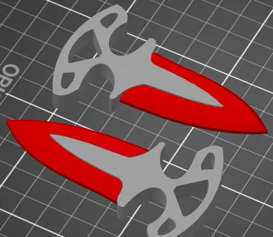 Mô hình Shadow Daggers - Dao CS2 in 3D cực ngầu cho game thủ - Image 1