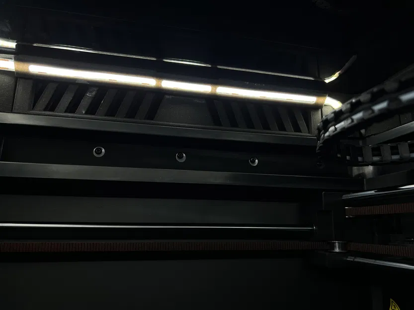 Centauri Carbon Riser Light Rail MOD - Bản mod thanh kẹp đèn - Image 5