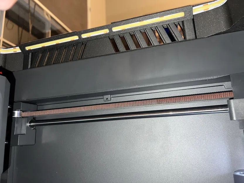 Centauri Carbon Riser Light Rail MOD - Bản mod thanh kẹp đèn - Image 8