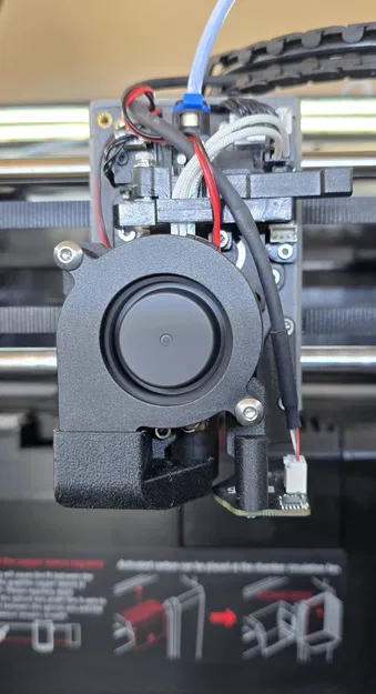 Bản nâng cấp quạt thổi 5015 gắn trước cho Qidi Plus 4 - Image 1