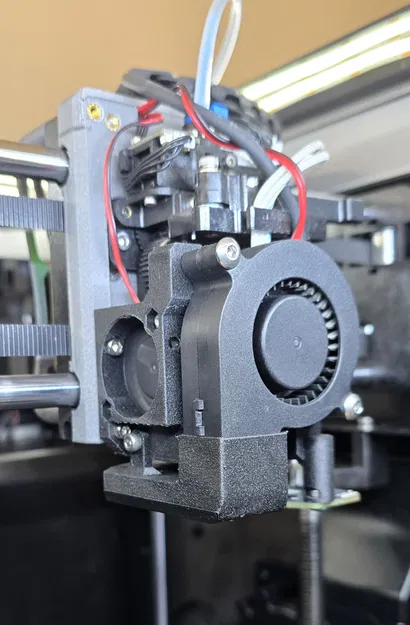 Bản nâng cấp quạt thổi 5015 gắn trước cho Qidi Plus 4 - Image 3