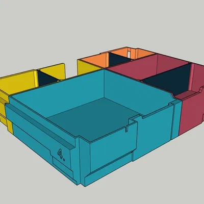 Khay chia ngăn cho thùng Systainer Gen3 - Suitcase M 112