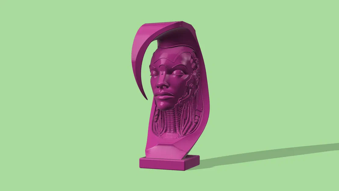 Tượng Cyborg Nữ Cyber Sentinel - Image 4