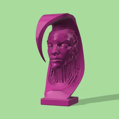 Tượng Cyborg Nữ Cyber Sentinel