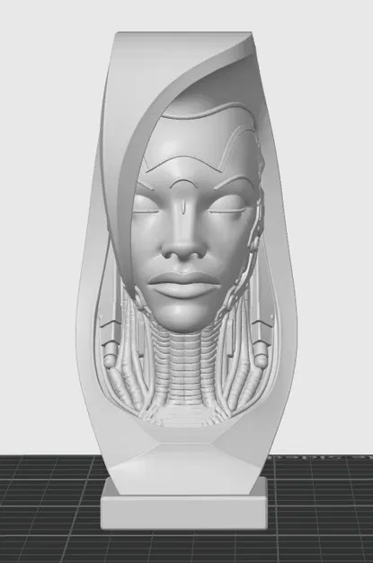 Tượng Cyborg Nữ Cyber Sentinel - Image 7