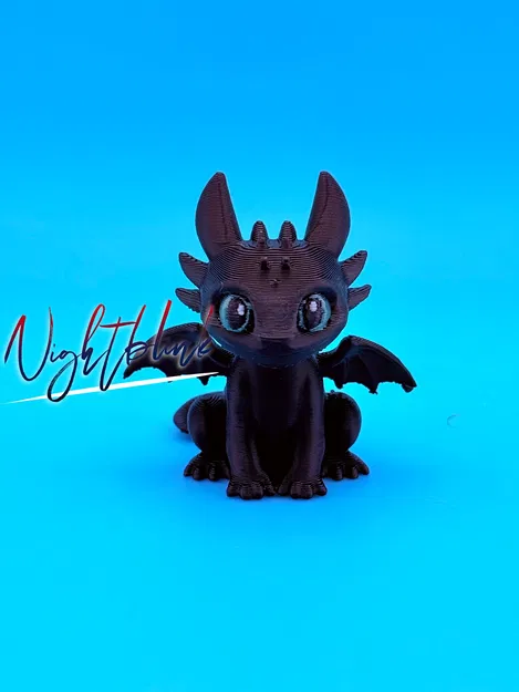 Nightblink - Chú rồng nhỏ lấy cảm hứng từ Toothless - Image 1