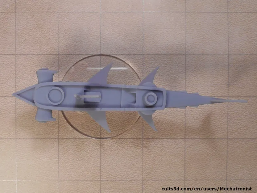 Mô hình Hammership từ Dungeons and Dragons Spelljammer - Image 4