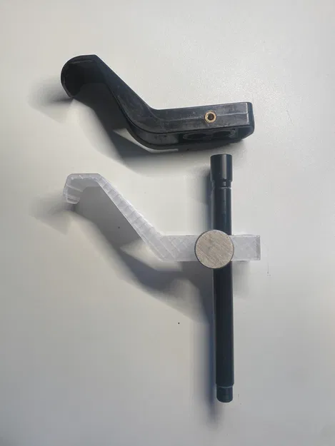 Tay cầm vòi hơi Schaerer (Schaerer Handle Steam Spout) in 3D - Image 1