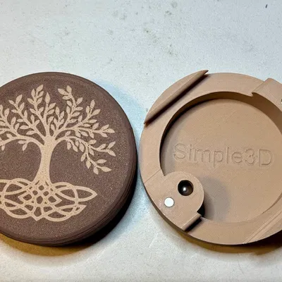 Hộp Đựng Trang Sức Giải Đố Trick Puzzle Jewelry Box