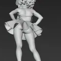 Mô hình 3D nhân vật Betty Boop phong cách thời trang ấn tượng - Thumbnail 1