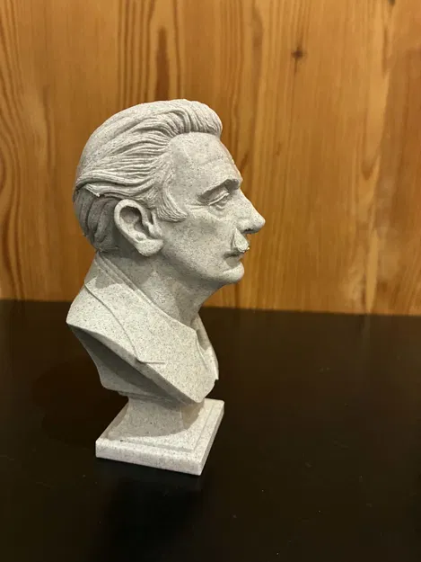Mô hình tượng bán thân Salvador Dalí - Image 3