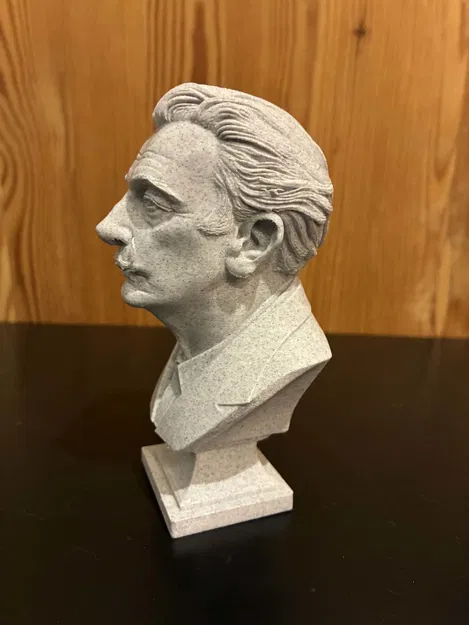 Mô hình tượng bán thân Salvador Dalí - Image 5