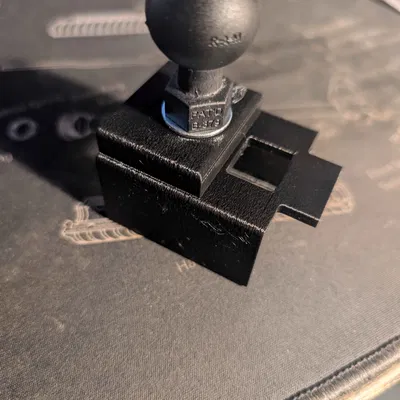 Ngàm gắn ScanGauge kết nối phía sau - Sử dụng Heatsert cho Ram Mount