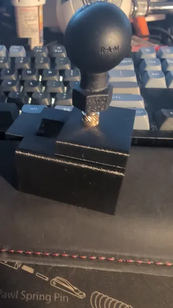 Ngàm gắn ScanGauge kết nối phía sau - Sử dụng Heatsert cho Ram Mount - Image 6