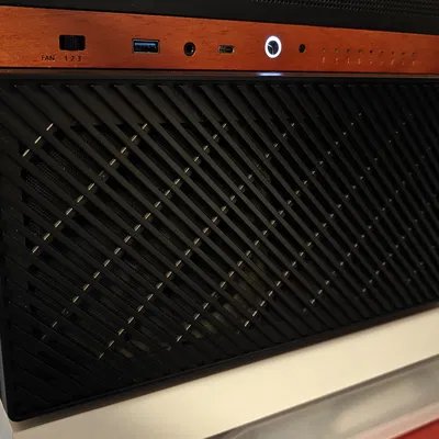 Ngàm gắn quạt 120mm cho mặt trước thùng máy Jonsbo N6