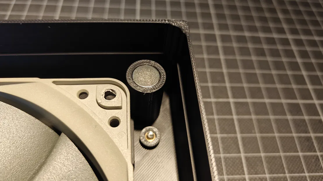 Ngàm gắn quạt 120mm cho mặt trước thùng máy Jonsbo N6 - Image 5