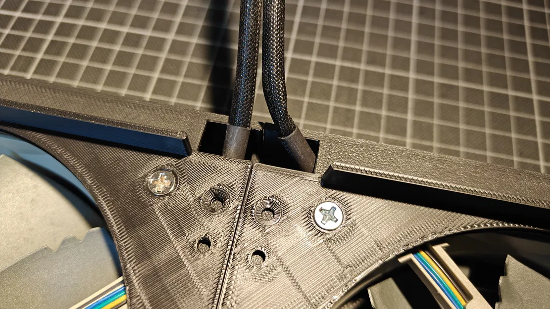 Ngàm gắn quạt 120mm cho mặt trước thùng máy Jonsbo N6 - Image 12