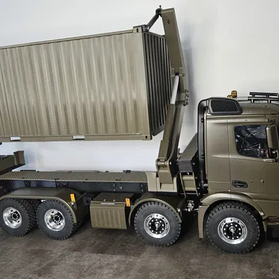 Bộ kit xe tải Container Side Loader cho Tamiya Truck 1/14