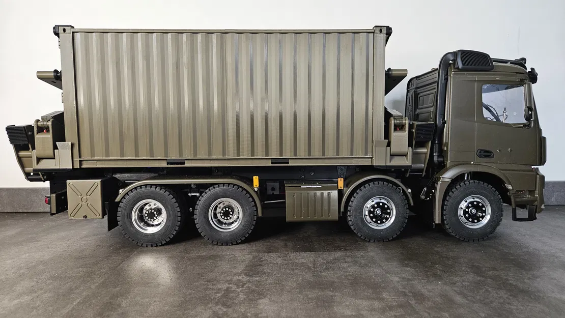 Bộ kit xe tải Container Side Loader cho Tamiya Truck 1/14 - Image 2