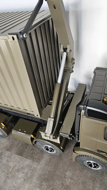 Bộ kit xe tải Container Side Loader cho Tamiya Truck 1/14 - Image 3