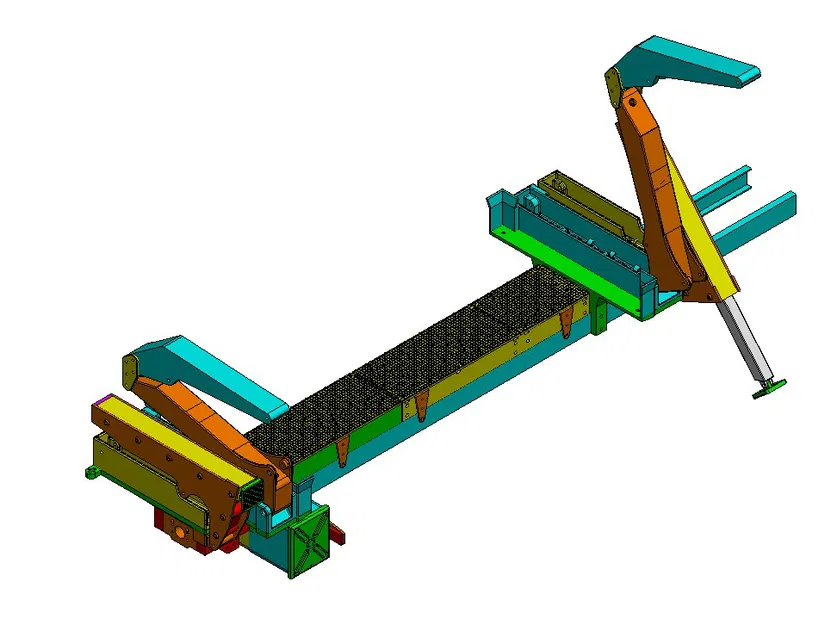 Bộ kit xe tải Container Side Loader cho Tamiya Truck 1/14 - Image 8