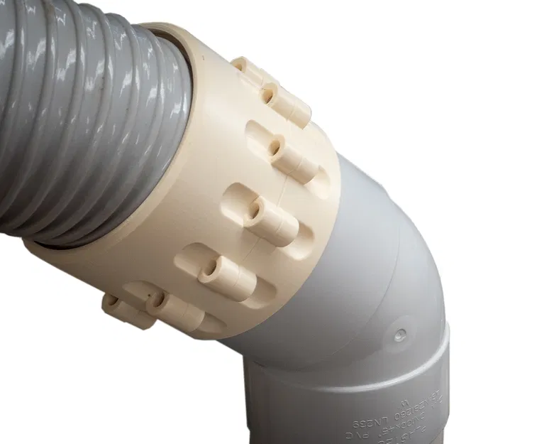 Đầu Nối Hút Bụi Từ Tính Cho Ống PVC 4 Inch (100mm) - Image 1