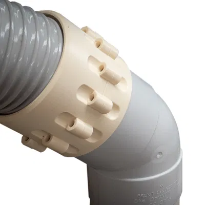 Đầu Nối Hút Bụi Từ Tính Cho Ống PVC 4 Inch (100mm)