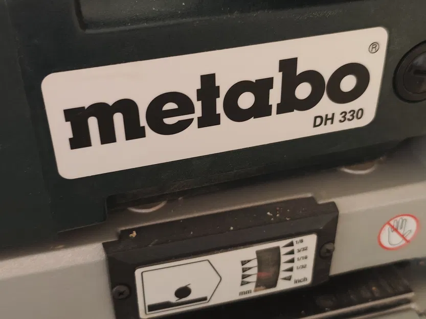 Ống hút bụi nam châm 100mm (4 inch) cho máy bào Metabo DH 330 - Image 2