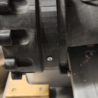 Ống hút bụi nam châm 100mm (4 inch) cho máy bào Metabo DH 330