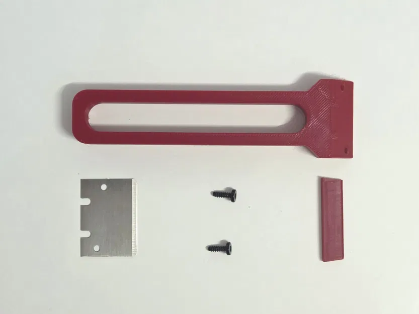 Dụng cụ cạo bàn in Bambu - Kèm lưỡi dao và nắp bảo vệ - Image 4