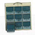 Tủ kệ ORGANIZER GT534 9 ngăn để bàn - Thiết kế lắp ráp thông minh - Thumbnail 1
