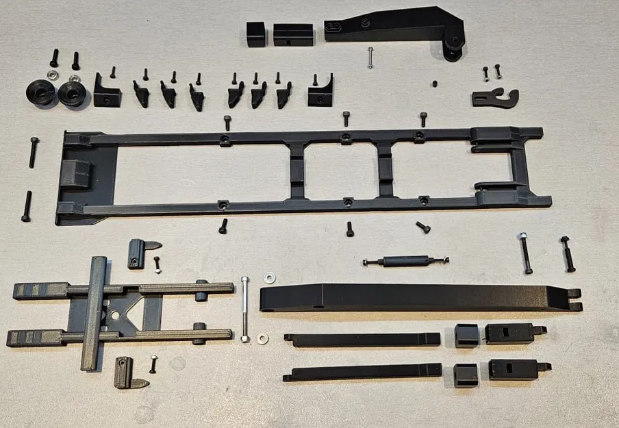 Móc cẩu Hook lift cho xe tải Tamiya 1/14 - Image 6