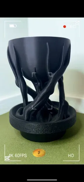 Bình hoa rễ cây độc đáo - Mẫu thiết kế trang trí nội thất 3D đẹp - Image 6