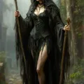 Mô hình 3D Nữ Phù Thủy Rừng Sâu - Dark Grove Enchantress cực đẹp - Thumbnail 2