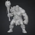 Mô hình 3D One-Eyed Behemoth: Chiến binh khổng lồ cho game RPG - Thumbnail 1