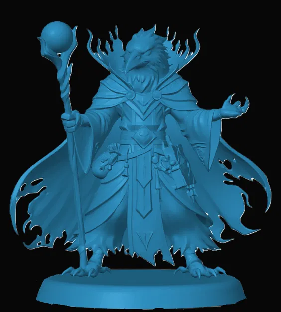 Mô hình Kenku Warlock cho game RPG - Image 1