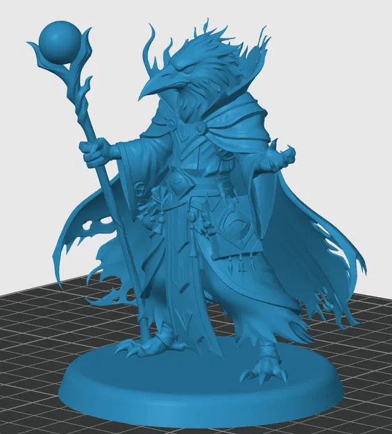 Mô hình Kenku Warlock cho game RPG - Image 2