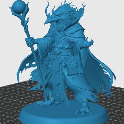 Mô hình Kenku Warlock cho game RPG