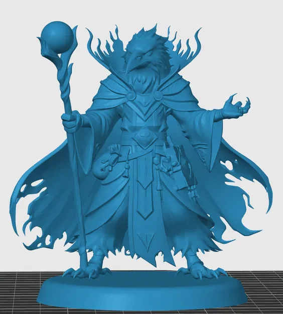 Mô hình Kenku Warlock cho game RPG - Image 3