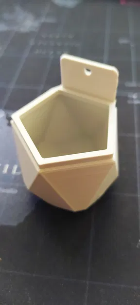 Chậu trồng cây treo tường hình ngũ giác - Image 2