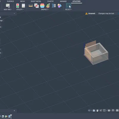 Hộp thông số (Parametric Box) tạo bằng script Python trong Fusion360