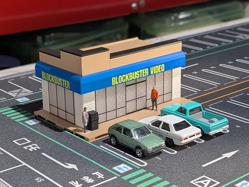 Mô hình Blockbuster Video - Diorama tỷ lệ 1:64 - Image 5